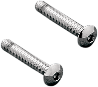 Gardner Westcott Pair Chrome Taillight Lens Screws fits 1999-2020 Harley Touring