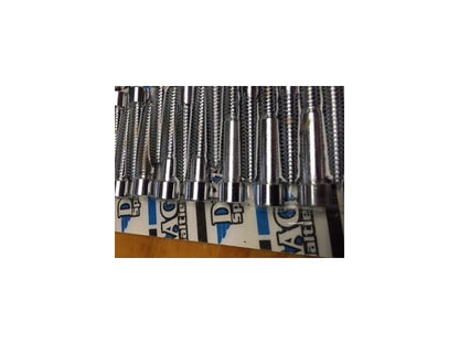 Drag Specialties Chrome Smooth Socket Head Primary Bolt Set 89-93 Harley FXST