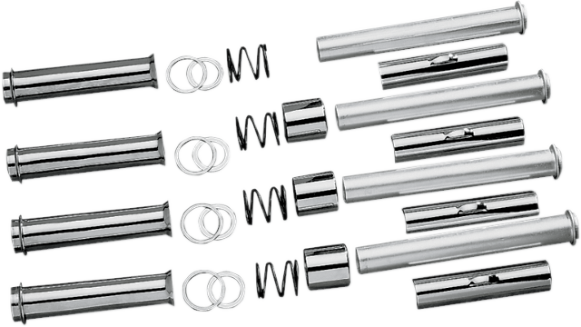 Drag Specialties Chrome Pushrod Tube Kit for 1984-1999 Harley Davidson Big Twin