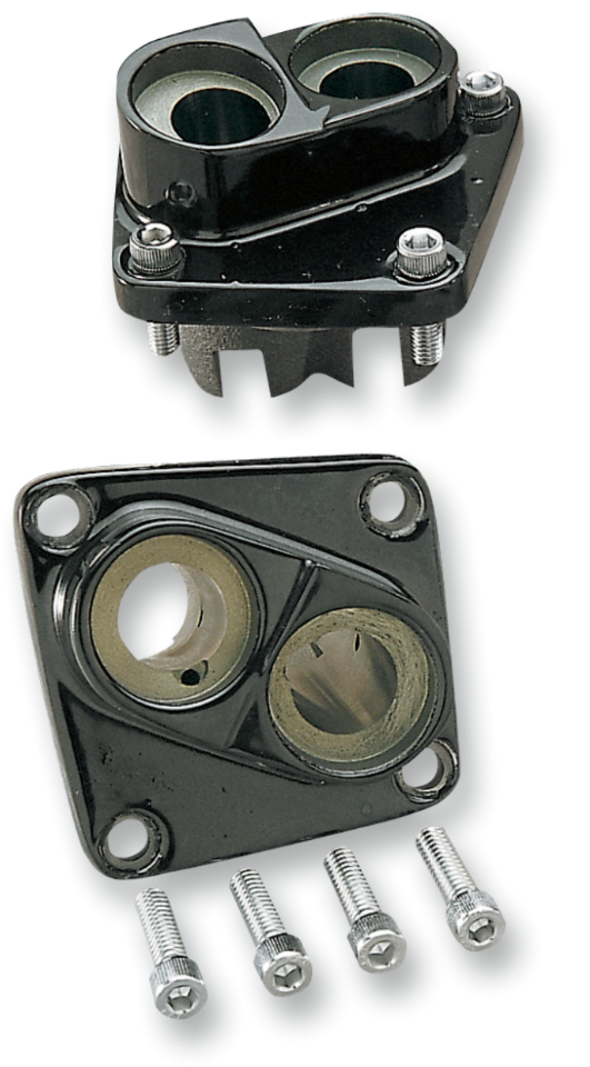 Drag Specialties Black Cast Iron Lifter Blocks 1953-1984 Harley Touring Sturgis