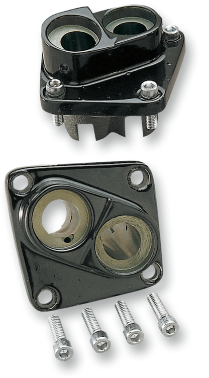 Drag Specialties Black Cast Iron Lifter Blocks 1953-1984 Harley Touring Sturgis