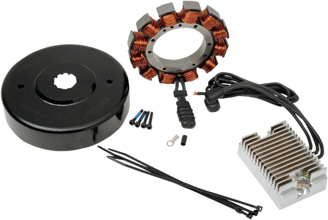 Drag Specialties Heavy Duty 32A Charging Kit fits 71-99 Harley Dyna Touring
