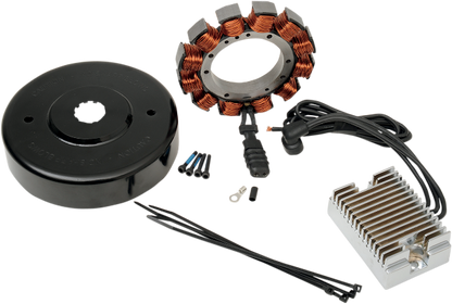 Drag Specialties Heavy Duty 32A Charging Kit fits 71-99 Harley Dyna Touring
