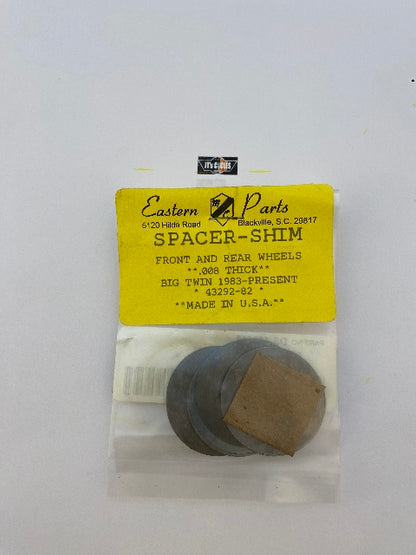 Eastern Single .008" Wheel Bearing Spacer Shim fits Harley Davidson
