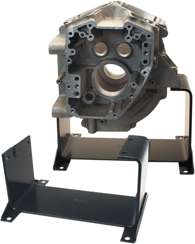 Jims Black Steel Engine Motor Stand 99-17 Twin Cam Harley Davidson Dyna Touring