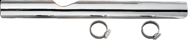 Drag Specialties 22" Lower Right Side Chrome Heat Shield 87-91 Harley FL Touring