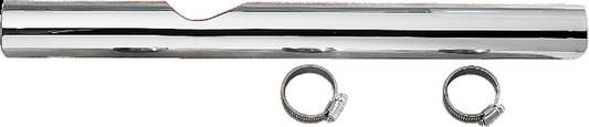 Drag Specialties 22" Lower Right Side Chrome Heat Shield 87-91 Harley FL Touring