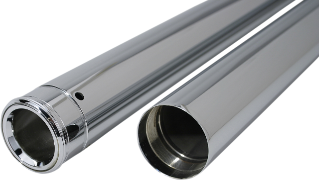 Custom Cycle Chrome 24.25" Front Fork Tubes 1997-17 Harley Touring Softail FLHX