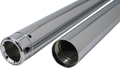 Custom Cycle Chrome 24.25" Front Fork Tubes 1997-17 Harley Touring Softail FLHX
