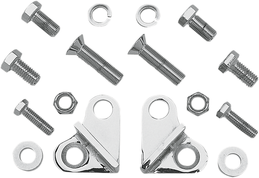 Burly Chrome -1.5" Rear Shock Lowering Kit 1985-1996 Harley Touring FLHT FLHR