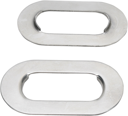 Drag Specialties Rear Axle Adjuster Plates fits 1973-99 Harley Touring Softail