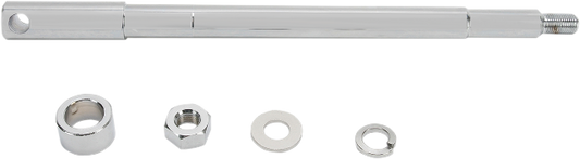 Drag Specialties Chrome Motorcycle Front Axle Kit 84-99 Harley Dyna Touring