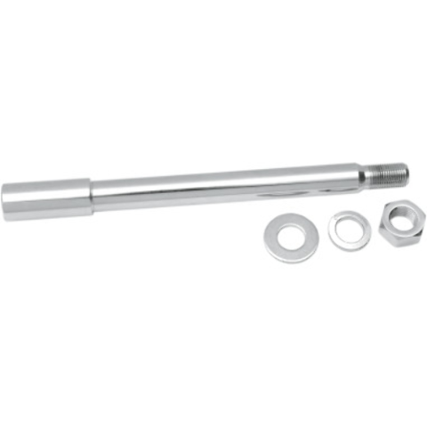 Drag Specialties Chrome Motorcycle Front Axle Kit 00-07 Harley Dyna Sportster