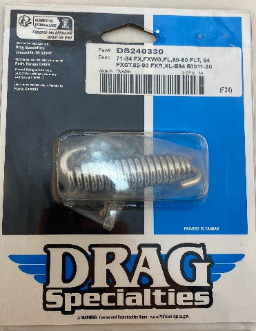 Drag Specialties Chrome Kickstand Spring fits 1948-1990 Harley FX FL FLH FXR XL
