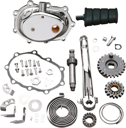Drag Specialties Chrome Kickstarter Kit For 36-86 Harley Touring  FX/FL FLH FXS