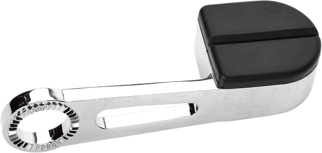 Kuryakyn 8078 Single Chrome Motorcycle ISO Stirrup Arm & Pad fits Harley