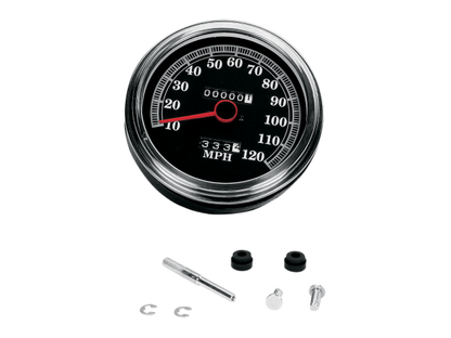 Drag Specialties 120 Mph fits Harley 89-95 2:1 Speedometer 12MM Flh Touring FL