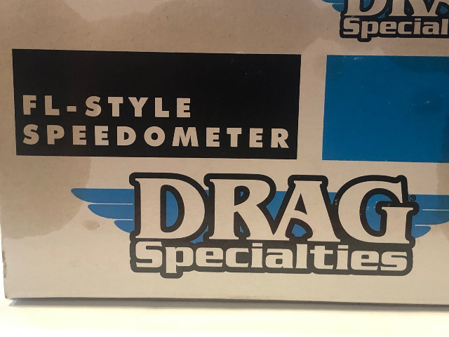 Drag Specialties 1:1 MPH 5" Motorcycle Speedometer Speedo 62-83 Harley Touring