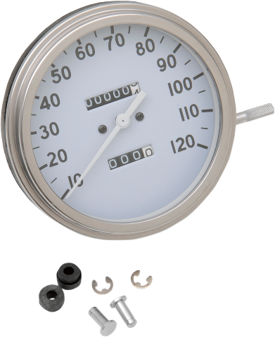 Speedometer47 Drag Specialties 2:1 Speedometer Speedo 47-84 Harley Davidson Panhead ...