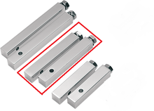 Drag Specialties 5/8" Square 4" Foot Peg Mounting Blocks for Harley Davidson