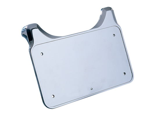 Drag Specialties Chrome Billet License Plate Mount 78-16 Harley FLH FLHT FLST