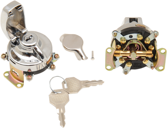 Drag Specialties Motorcycle Big Twin Ignition Switch 36-72 FL FLH Knucklehead
