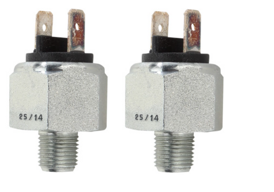 Drag Specialties 2 Hydraulic Brake Light Switch 1971-2007 Harley Touring Softail