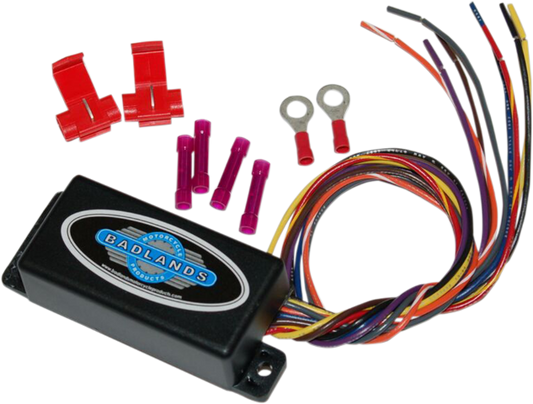 Badlands Motorcycle Run Brake Turn Control Module 73-13 Harley Dyna Softail XL