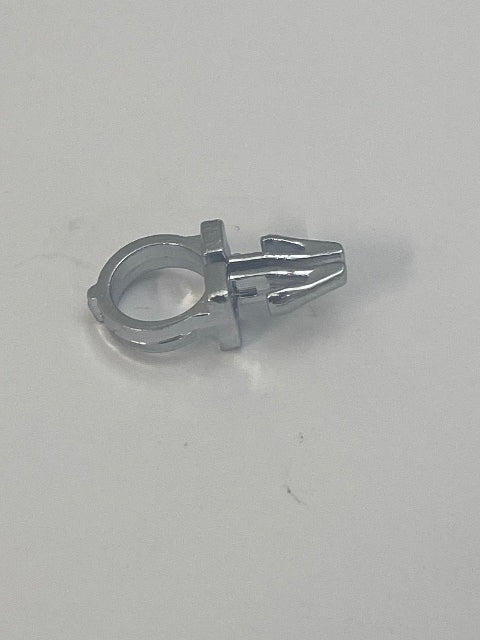 Drag Specialties Single Chrome Nylon 3/8 Handlebar Wiring Clip for Harley