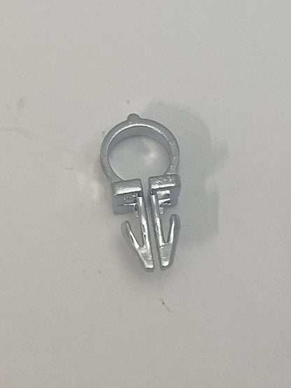 Drag Specialties Single Chrome Nylon 3/8 Handlebar Wiring Clip for Harley