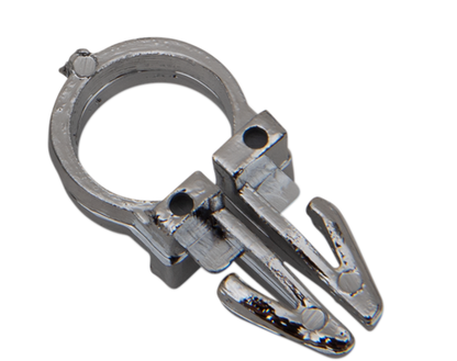 Drag Specialties Single Chrome Nylon 1/2" Handlebar Wiring Clip for Harley