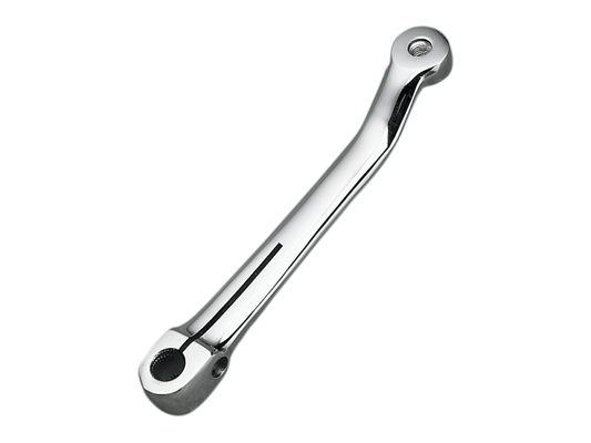 Drag Specialties Chrome Fine Splines Shift Lever 1980-86 Harley Touring Softail