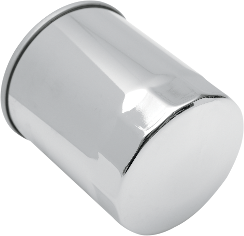 Drag Specialties Chrome Spin On Oil Filter fits 1983-2021 Harley Davidson