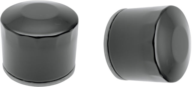 Drag Specialties Black Spin On 2 Pack Oil Filters for 1980-85 Harley Touring Dyna