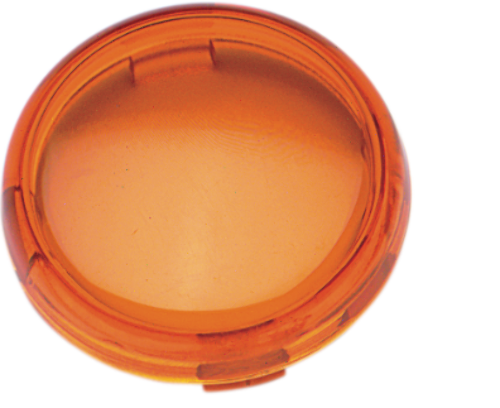 Drag Specialties Amber Bullet Turn Signal Lens for 2000-2023 Harley Dyna Touring