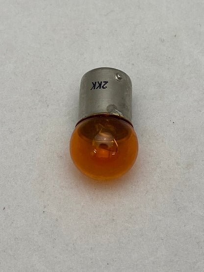 Drag Specialties Single 10w Amber Small Globe 1156 Bulb for Harley Davidson