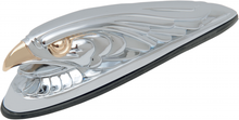 Drag Specialties Chrome Gold Eagle Head Fender Ornament for Harley Davidson