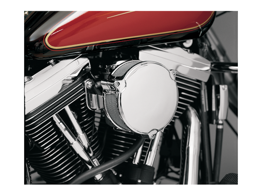 Drag Specialties Chrome 6" Dragtron II Air Cleaner Filter fits 1984-2006 Harley