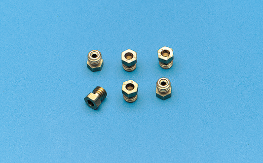 Yost Performance Brass Hex 6 Pack Carb Main Jet Kit for 88-06 Harley Dyna XL FXR