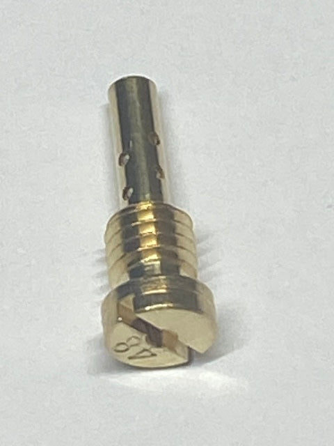 Cycle Craft Brass #48 CV Keihin Carburetor Pilot Single Jet for Harley Davidson