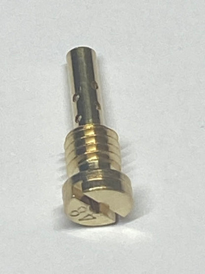 Cycle Craft Brass #48 CV Keihin Carburetor Pilot Single Jet for Harley Davidson