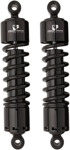 Progressive 412 Black 11" Heavy Duty Rear Shocks fits 1991-2017 Harley Dyna FXD