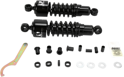 Progressive 412 Black Standard 11" Rear Shocks 1977-2003 Harley Sportster XLH