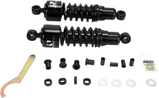 Progressive 412 Black Standard 11" Rear Shocks 1977-2003 Harley Sportster XLH