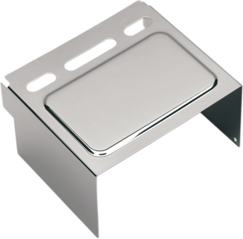 Drag Specialties Chrome Battery Cover 71-99 Harley DYNA Sportster FXWG FX FXS