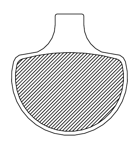 Drag Specialties Front Brake Pads fits 1984-2011 Harley Davidson Dyna FXR FLHT