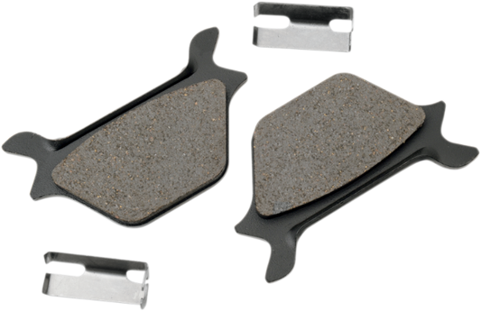 Drag Specialties Semi Metallic Rear Brake Pads 1987-1999 Harley Dyna Softail FXR