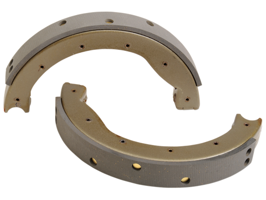 Drag Specialties Rear Brake Shoes Smooth fits 1963-1972 Harley FL FLH FX FLHFB