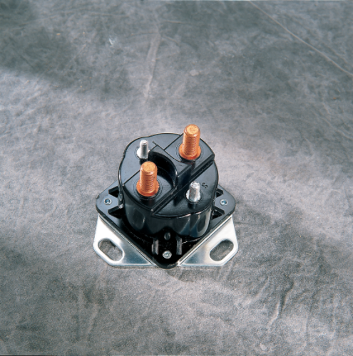 Drag Specialties Black 12v Starter Relay Switch 70-85 Harley Sportster Softail