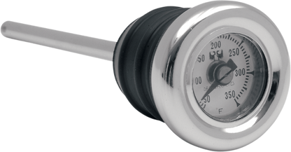 Drag Specialties Chrome Oil Temperature Meter Plug 1971-1986 Harley Shovelhead